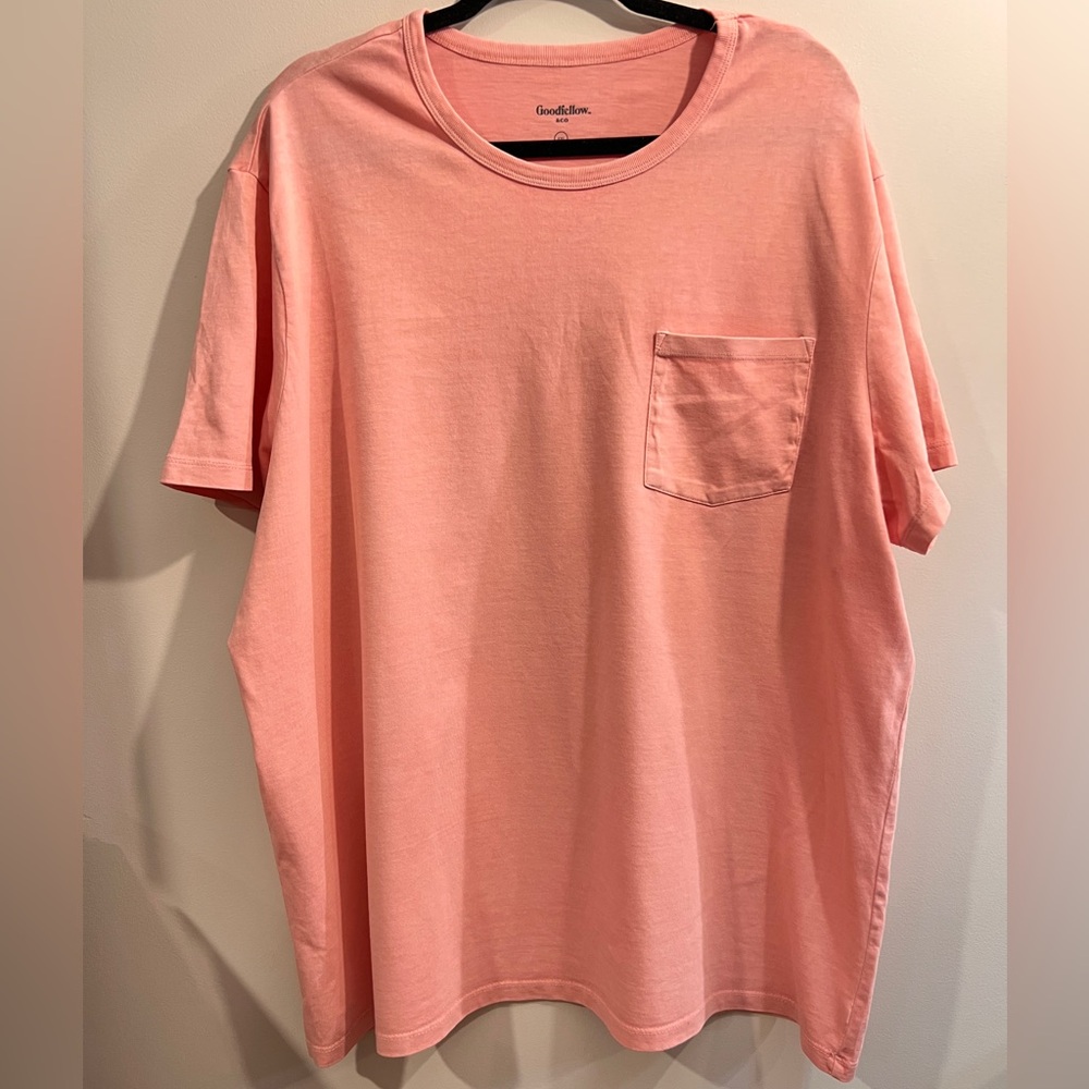 Goodfellow & Co Men’s Pink/Peach Short Sleeve Tee